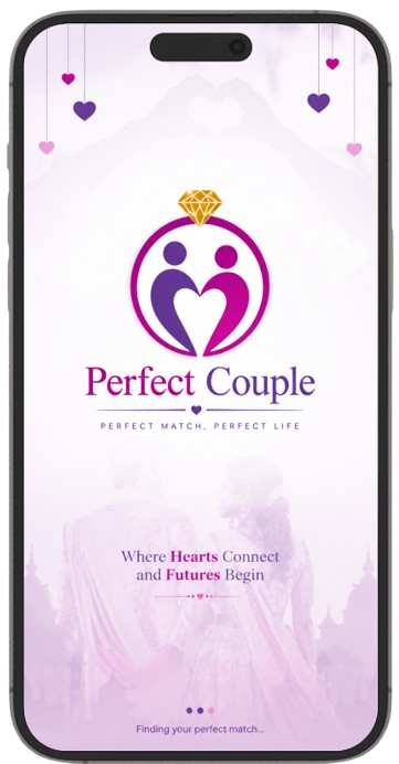 Perfect Couple App - Welcome Screen